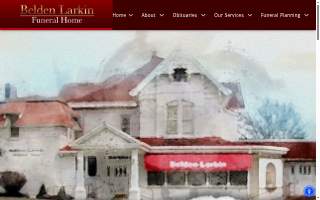 Belden-Larkin Funeral Home and Cremation Services website