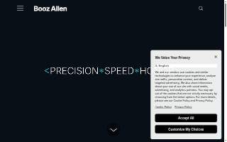 Booz Allen Hamilton of Fayetteville website