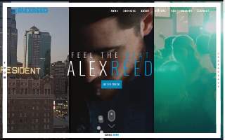DJ Alex Reed website
