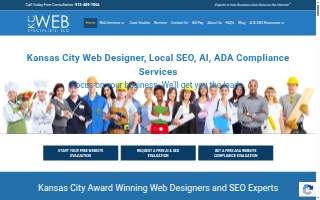 KC Web Specialists, LLC. of Leavenworth website