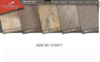 Midwest Flooring LLC website