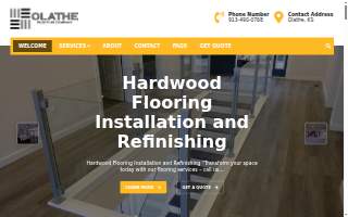 Olathe Flooring Company website