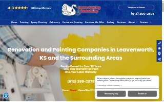 Swann Painting & Remodeling of Leavenworth website