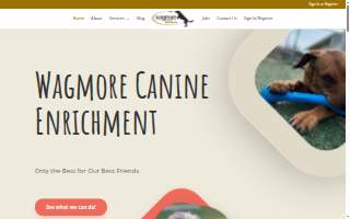 Wagmore Canine Enrichment: Training Center website