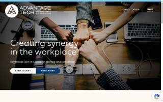 Advantage Tech website