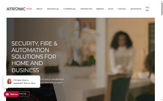 Atronic Alarms website