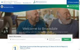 Brookdale Leawood State Line website