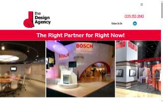 Design Agency website
