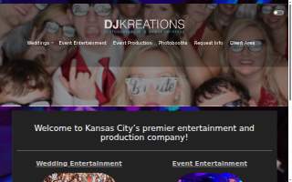 DJ Kreations website