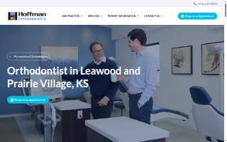 Hoffman Orthodontics - Leawood website
