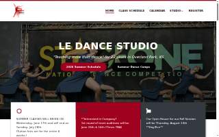 LE Dance Studio website