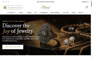 Lilliane's Jewelry website