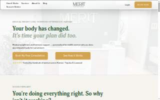 Merit Weight Loss website