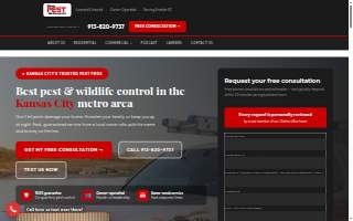 Midway Pest Management of Leawood website