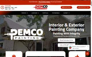 PEMCO Painting: Interior & Exterior Painter Overland Park website