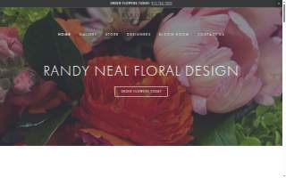 Randy Neal Floral Design, Inc. website