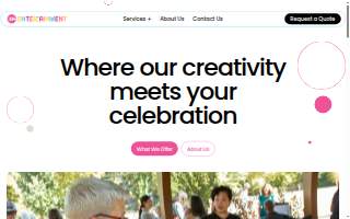 SA Entertainment KC website