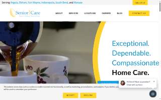SeniorCare Homes of Leawood website