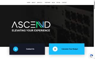 Ascend Audio Video of Lenexa website