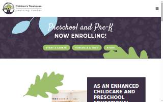 Children's Treehouse Learning Center website