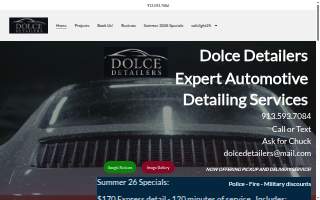 Dolce Detailers website