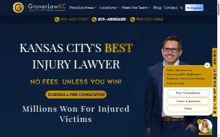 GroverLawKC website