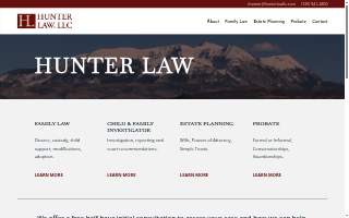 Michael C. Hunter, Attorney at Law, LLC website