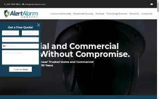 Alert Alarm Company of Southwest Kansas website
