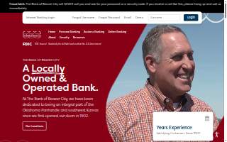 Bank of Beaver City website