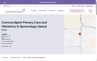 CommonSpirit Primary Care and Obstetrics & Gynecology website