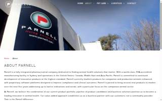 Parnell & Son, The Door Store website