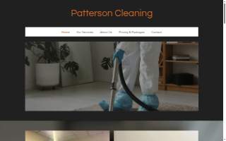 Patterson Cleaning website