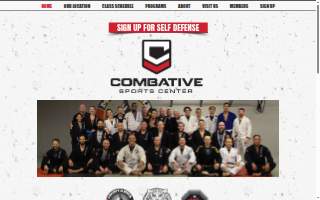 Combative Sports Center website