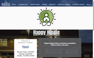 Happy Hippie Aggieville website