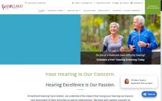 Hartland Hearing Care Centers of Manhattan website
