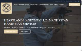 Heartland Handymen website