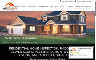 Home Assurance LLC | Home Inspections website