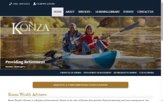 Konza Wealth Advisors website