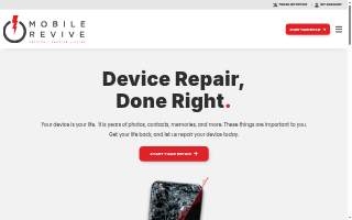 Mobile Revive - Seth Child Commons website
