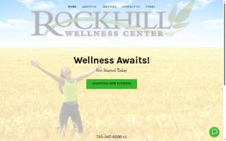 Rockhill Wellness Center website