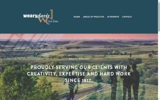 Weary Davis Law Firm: Johnson Benjamin A website