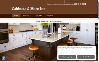 Cabinets & More Inc website