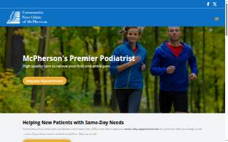 Community Foot Clinic - McPherson website