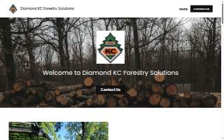 Diamond KC Forestry Solutions website