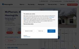 HearingLife of McPherson KS website