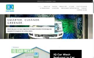 IQ Car Wash - McPherson website