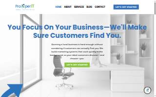 ProsperIT Local Strategies website
