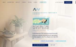 Acupuncture Westside of Merriam website