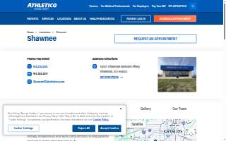 Athletico Physical Therapy - Shawnee website