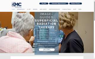 KMC Dermatology & MedSpa Kansas City website